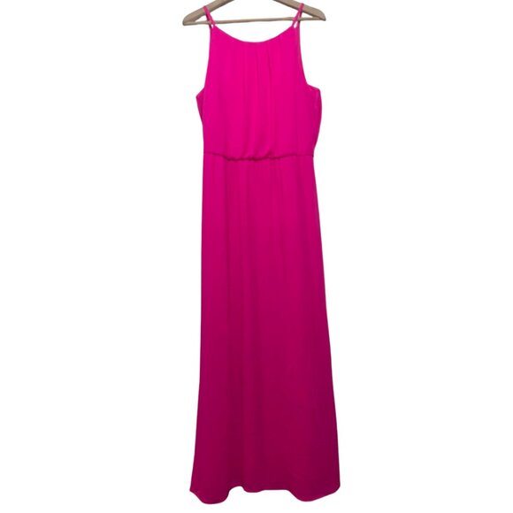 Tacera Dresses & Skirts - TACERA | NWOT Women's Fuchsia Lined Spaghetti Strap Maxi Dress | Size L